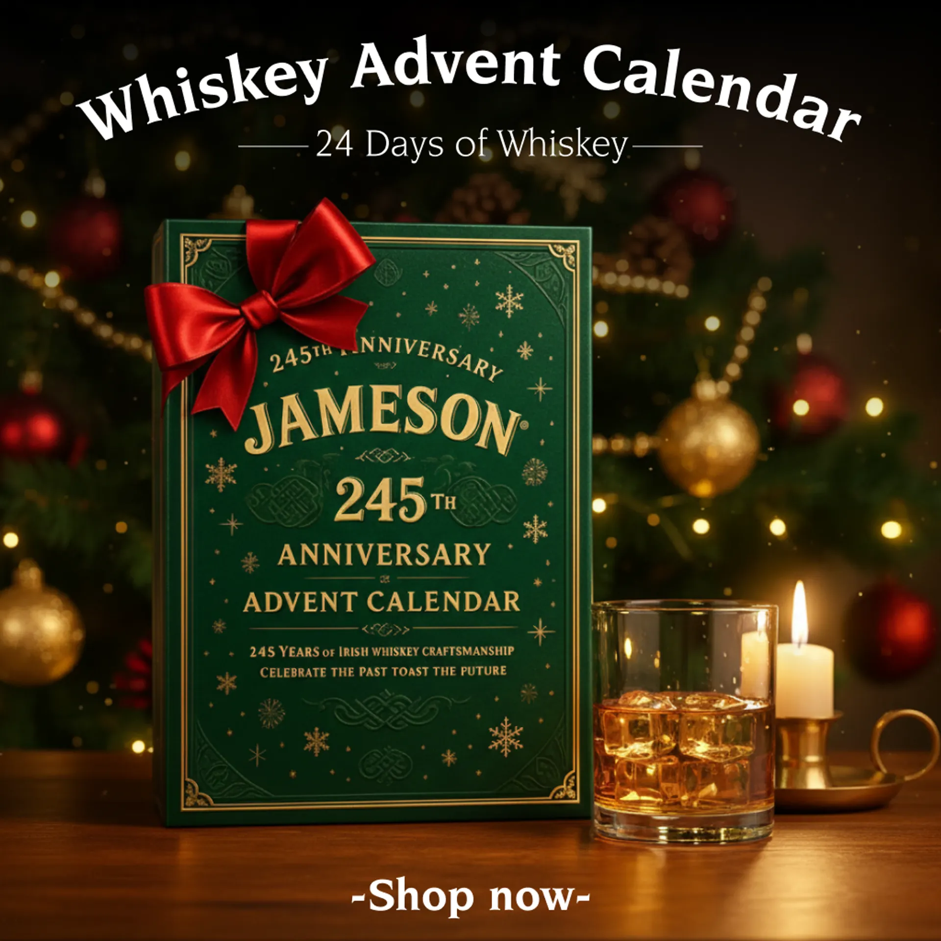 π₯ Last Day Deal 50% OFF π₯ 2025 Whiskey Advent Calendar